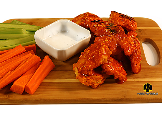 VERY Healthy Boneless Buffalo Chicken Wings - Protein P