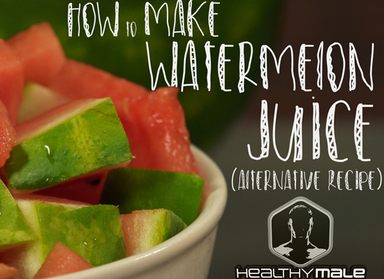 Secret 7 Ingredient Natural Watermelon Drink to Increas