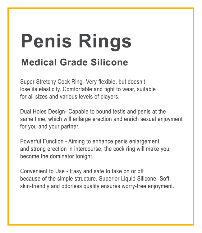 Cock Ring 4 Pack