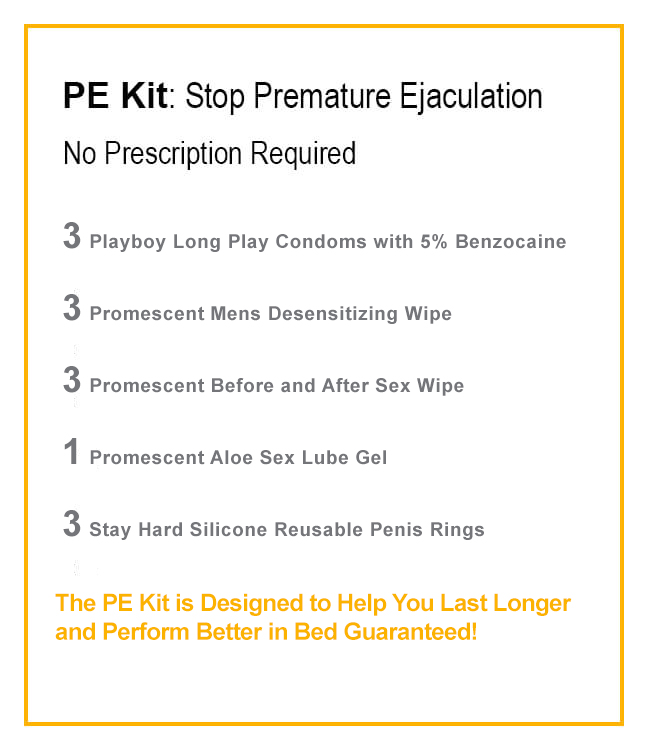 Premature Ejaculation Kit