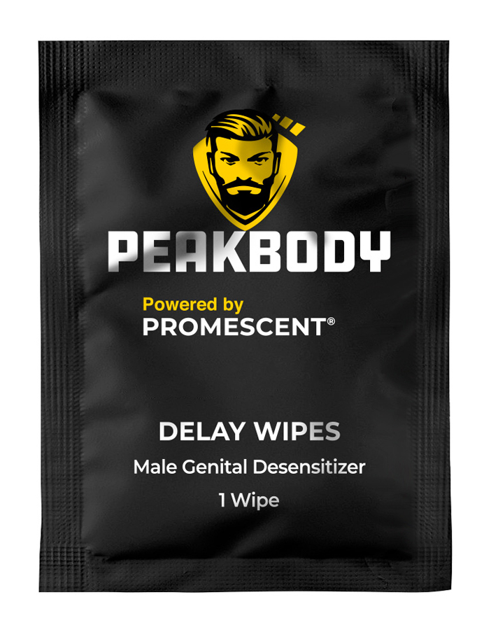 Peakbody Delay Wipes