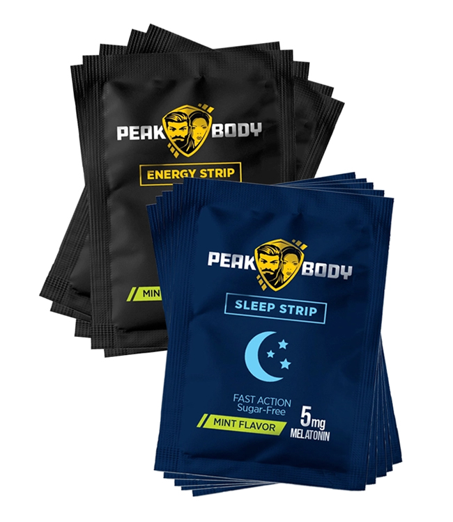 Peakbody Energy and Sleep Strips