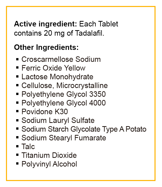 Tadalafil Tabs