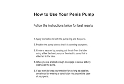 Male Enhancement Pump Kit