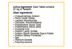 Tadalafil Tabs