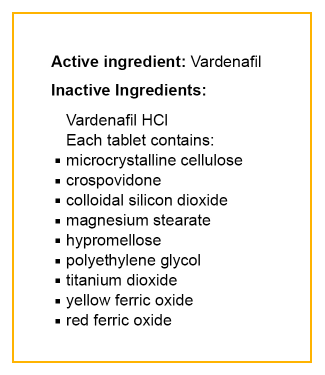 Vardenafil HCL