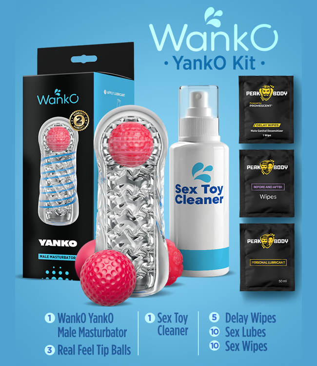 WankO YankO Male Masturbator Kit