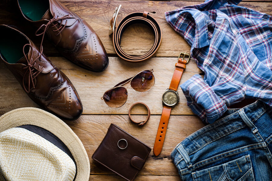 Men's clothing and accessories